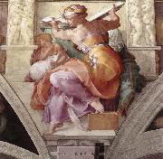 Michelangelo Buonarroti The Libyan Sibyl France oil painting artist